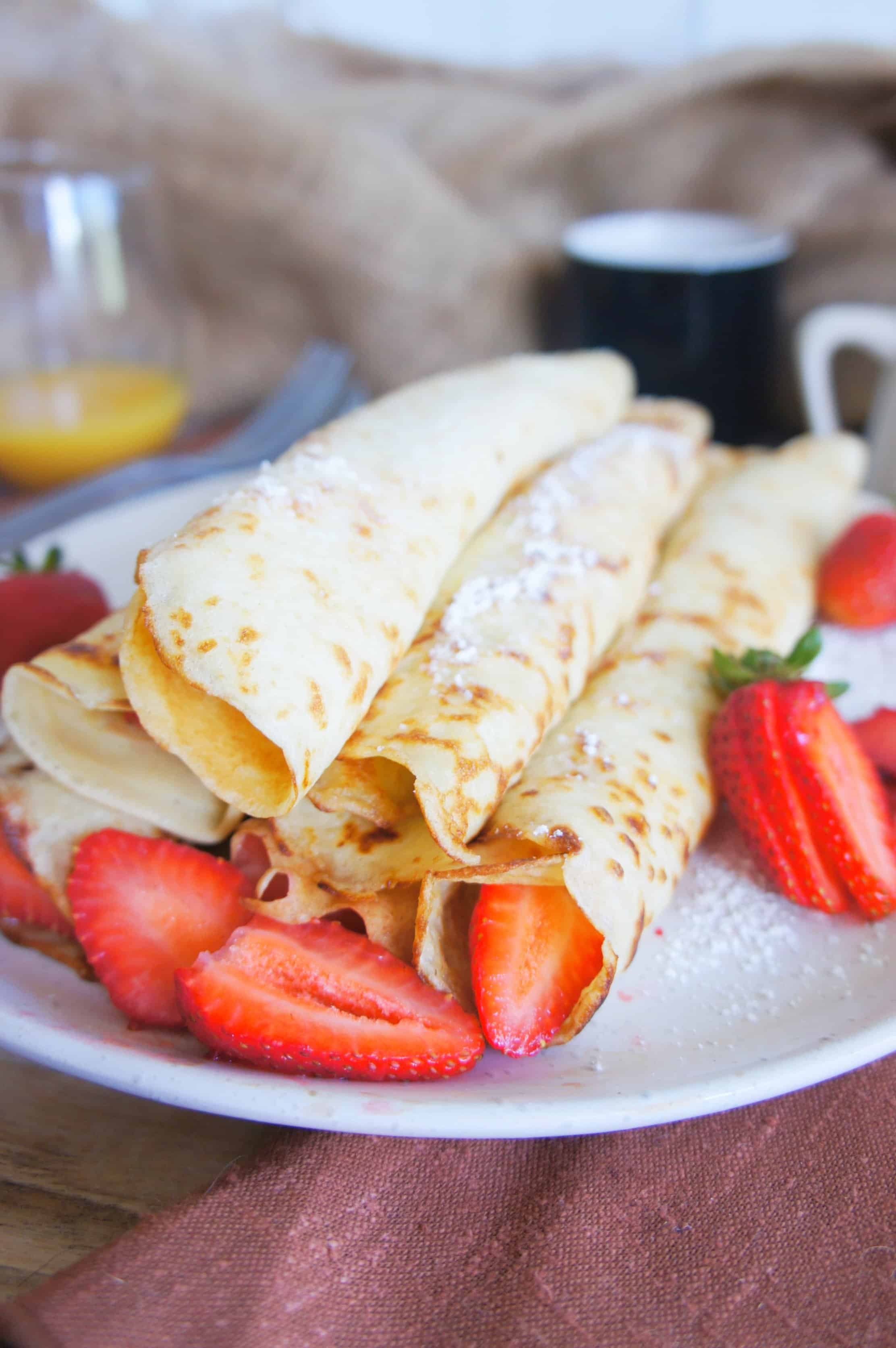 Strawberry crepes | Sweet Caramel Sunday