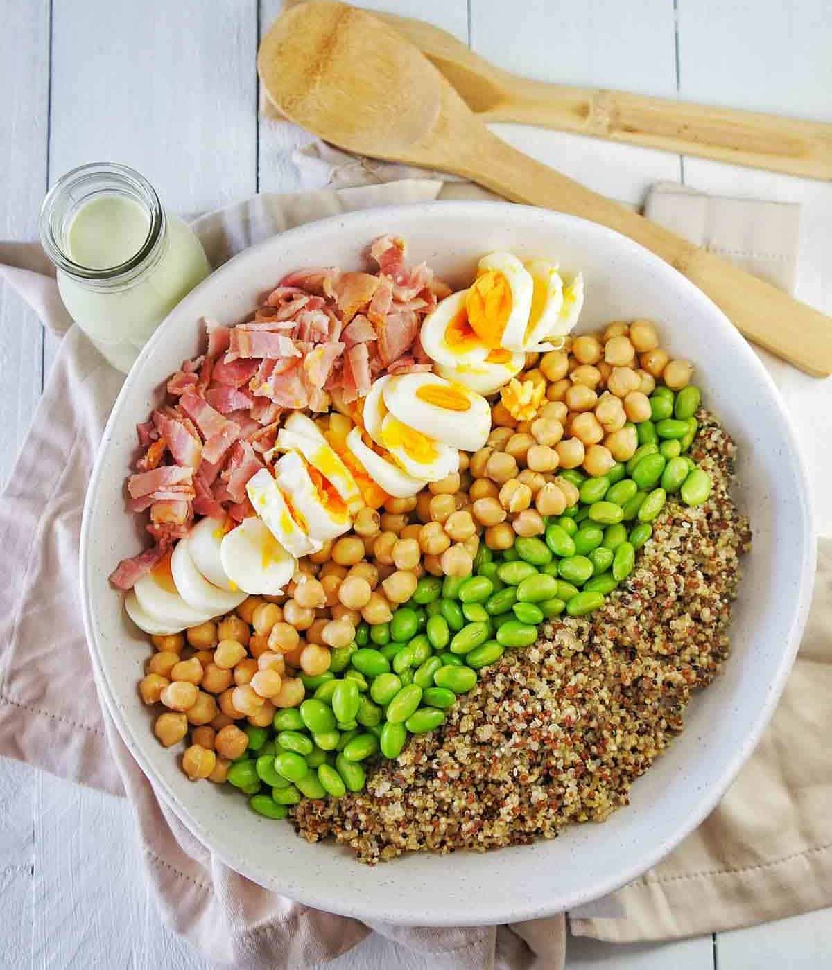 Edamame Quinoa Salad Recipe Sweet Caramel Sunday