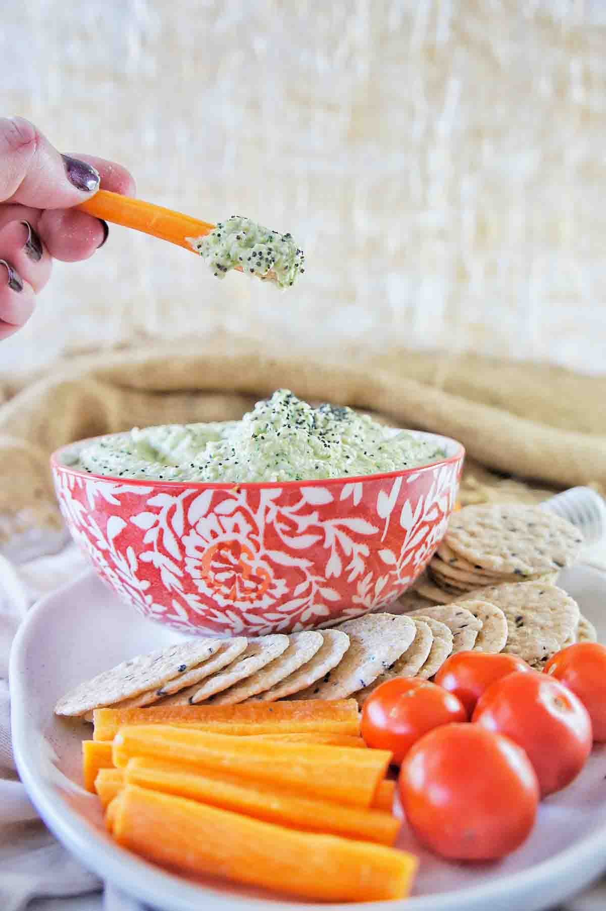 Raw Broccoli Hummus Recipe (VIDEO) Sweet Caramel Sunday