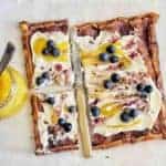Blueberry Lemon Curd Tart Feature