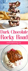 dark chocolate rocky road