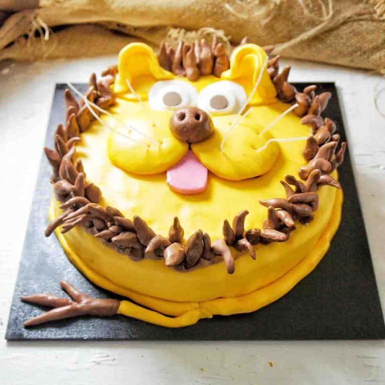 Lion Cake Recipe (VIDEO) | Sweet Caramel Sunday