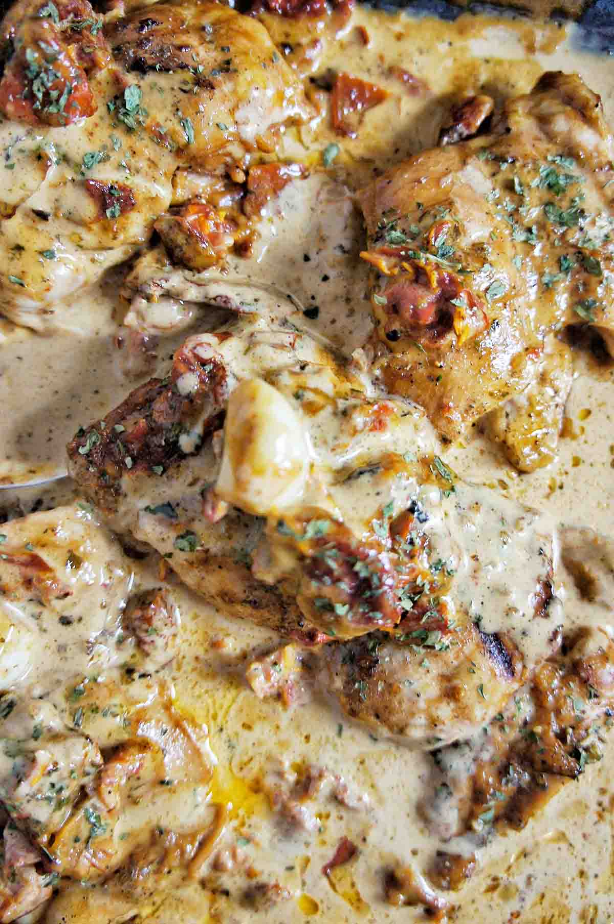 Creamy Garlic Chicken Thighs Sweet Caramel Sunday 9907