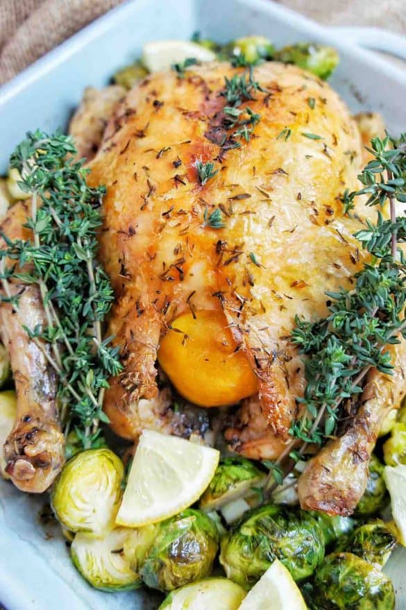 Slow Cooker Lemon Garlic Chicken Sweet Caramel Sunday