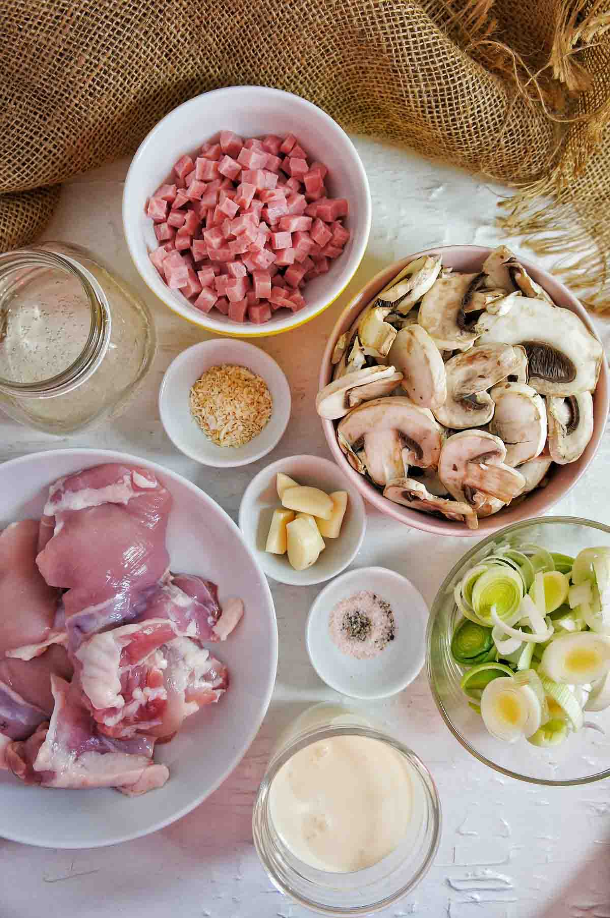 Slow Cooker Mushroom Chicken Thighs Sweet Caramel Sunday