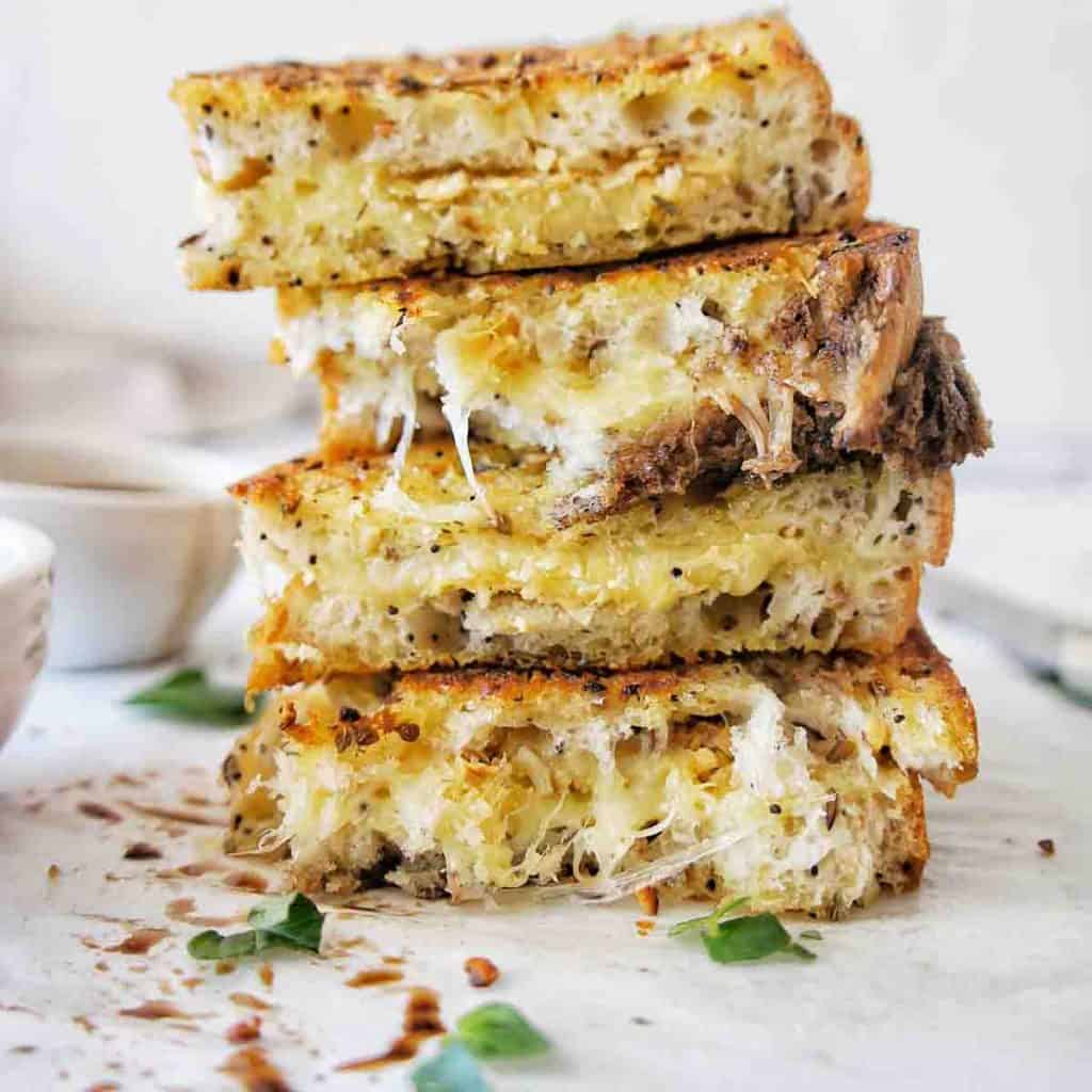 Cheese and Onion Sandwich | Sweet Caramel Sunday