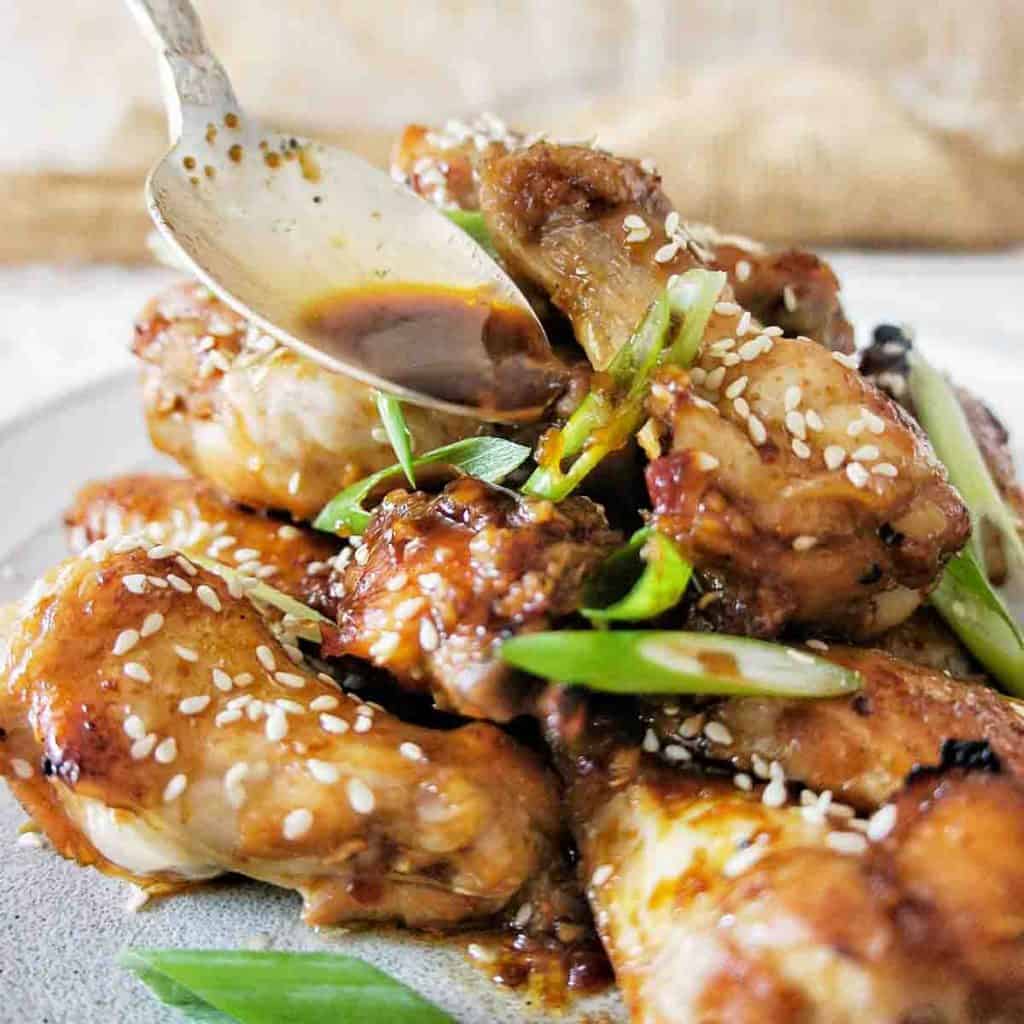 Honey Soy Chicken Wings Sweet Caramel Sunday