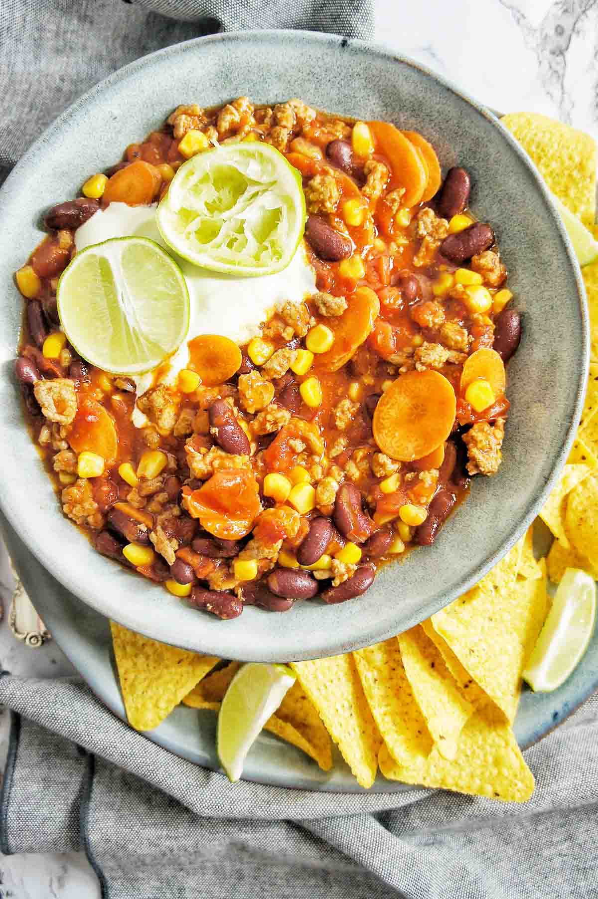 Turkey Chilli Con Carne Sweet Caramel Sunday