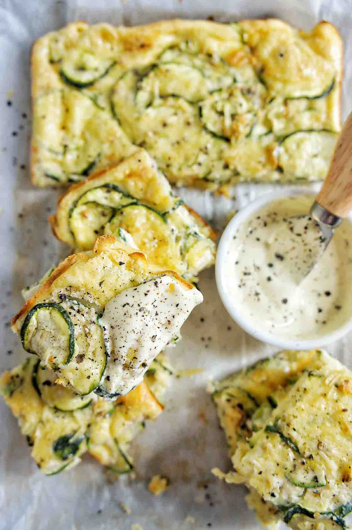 Zucchini Frittata | Sweet Caramel Sunday