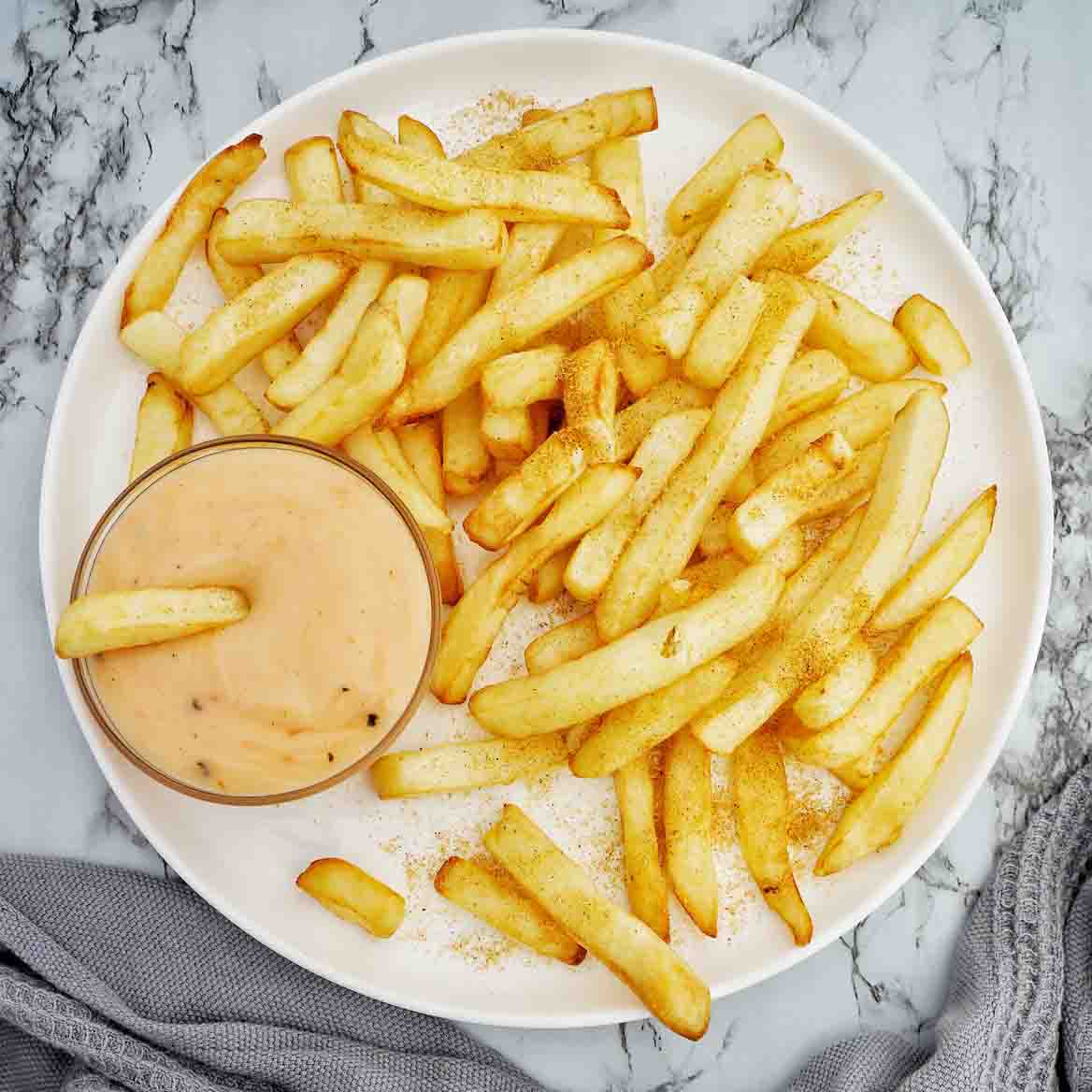 air-fryer-chips-frozen-chips-sweet-caramel-sunday