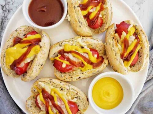 Air Fryer Mini Hot Dogs