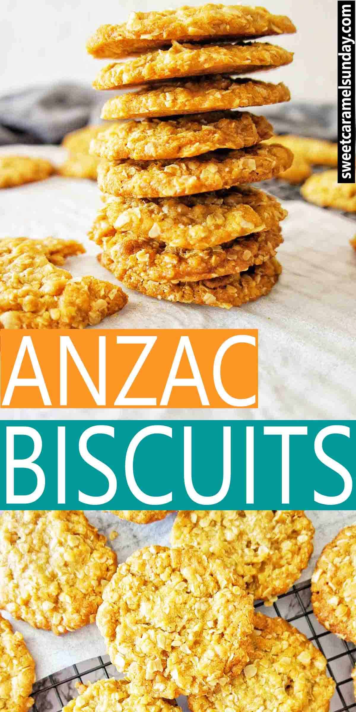 anzac biscuits (rolled oat biscuits)