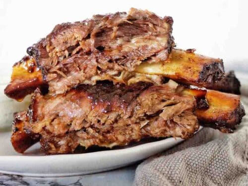 Beef Ribs (Baked Then Grilled)