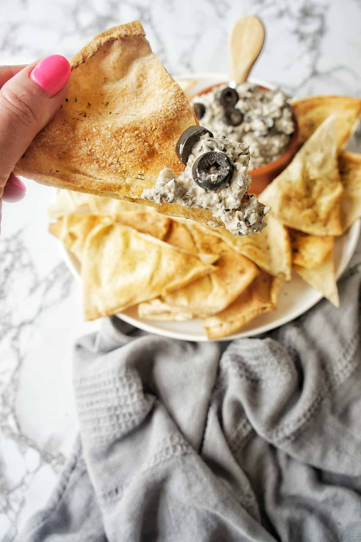 Black Olive Dip (Easy 5 min recipe!) Sweet Caramel Sunday