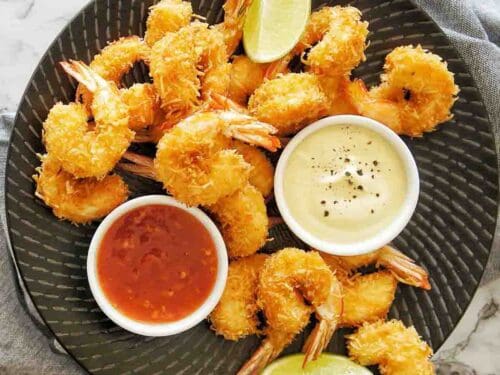 Coconut prawns shop