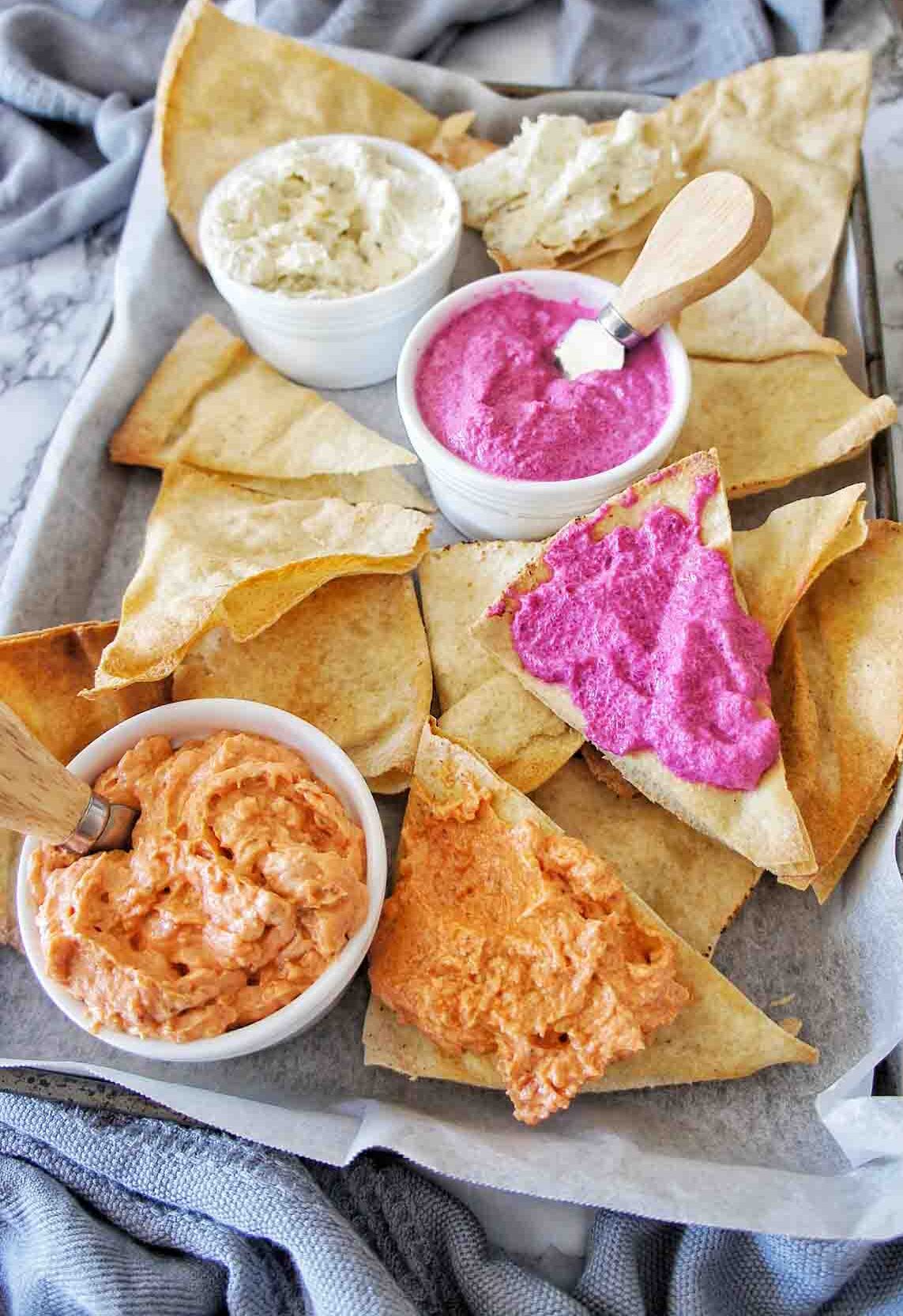 Dip platter Sweet Caramel Sunday