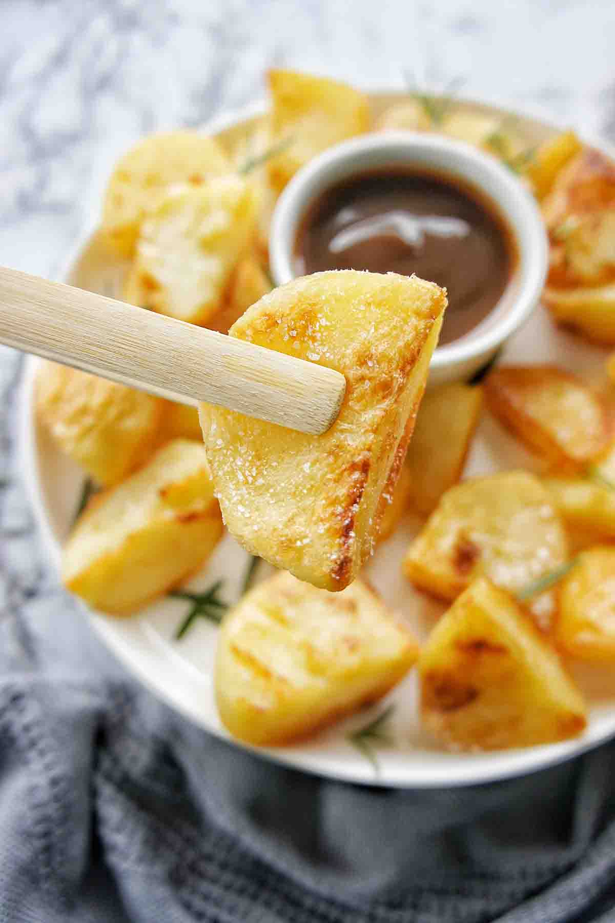 Duck Fat Roast Potatoes | Sweet Caramel Sunday