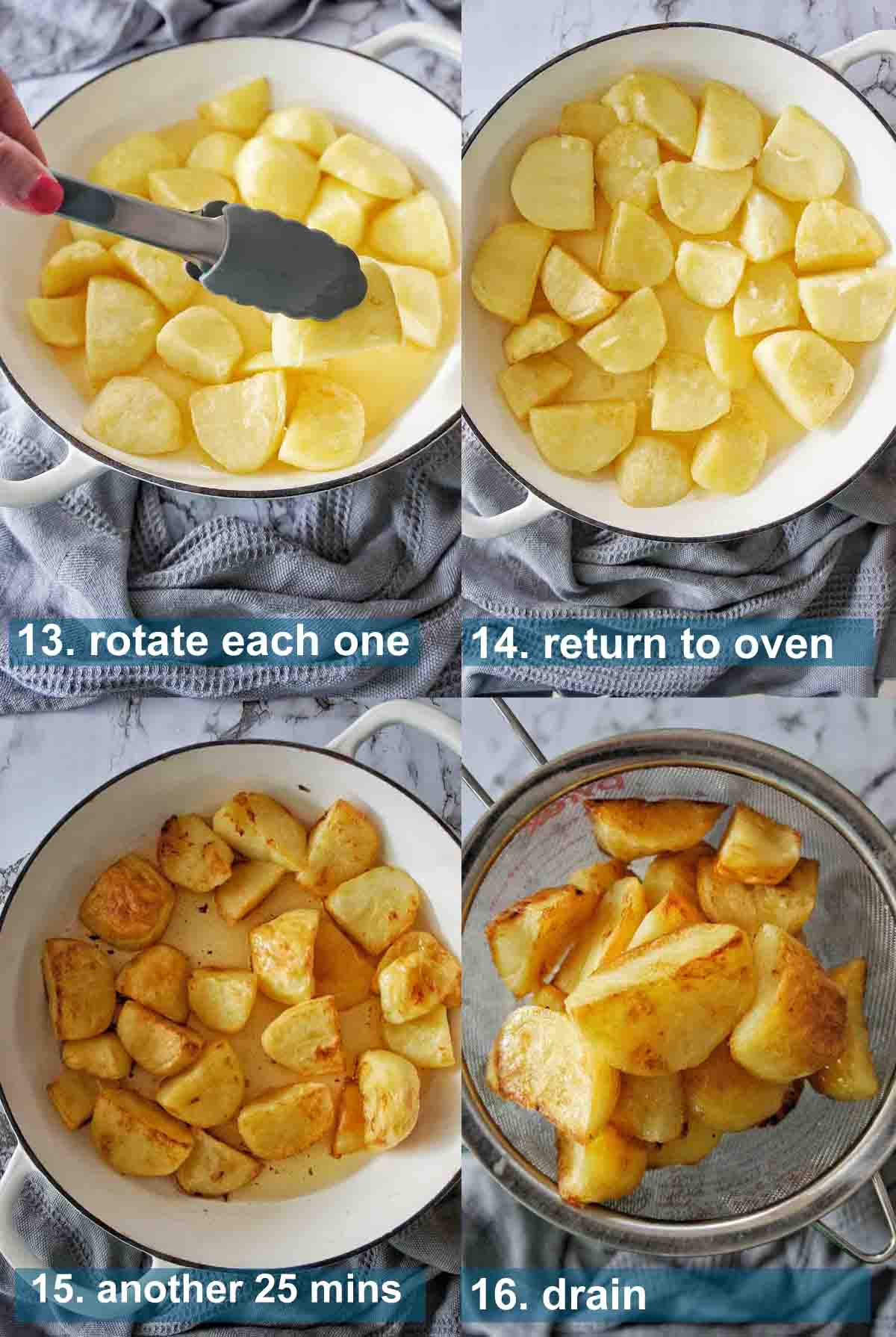 Duck Fat Roast Potatoes | Sweet Caramel Sunday