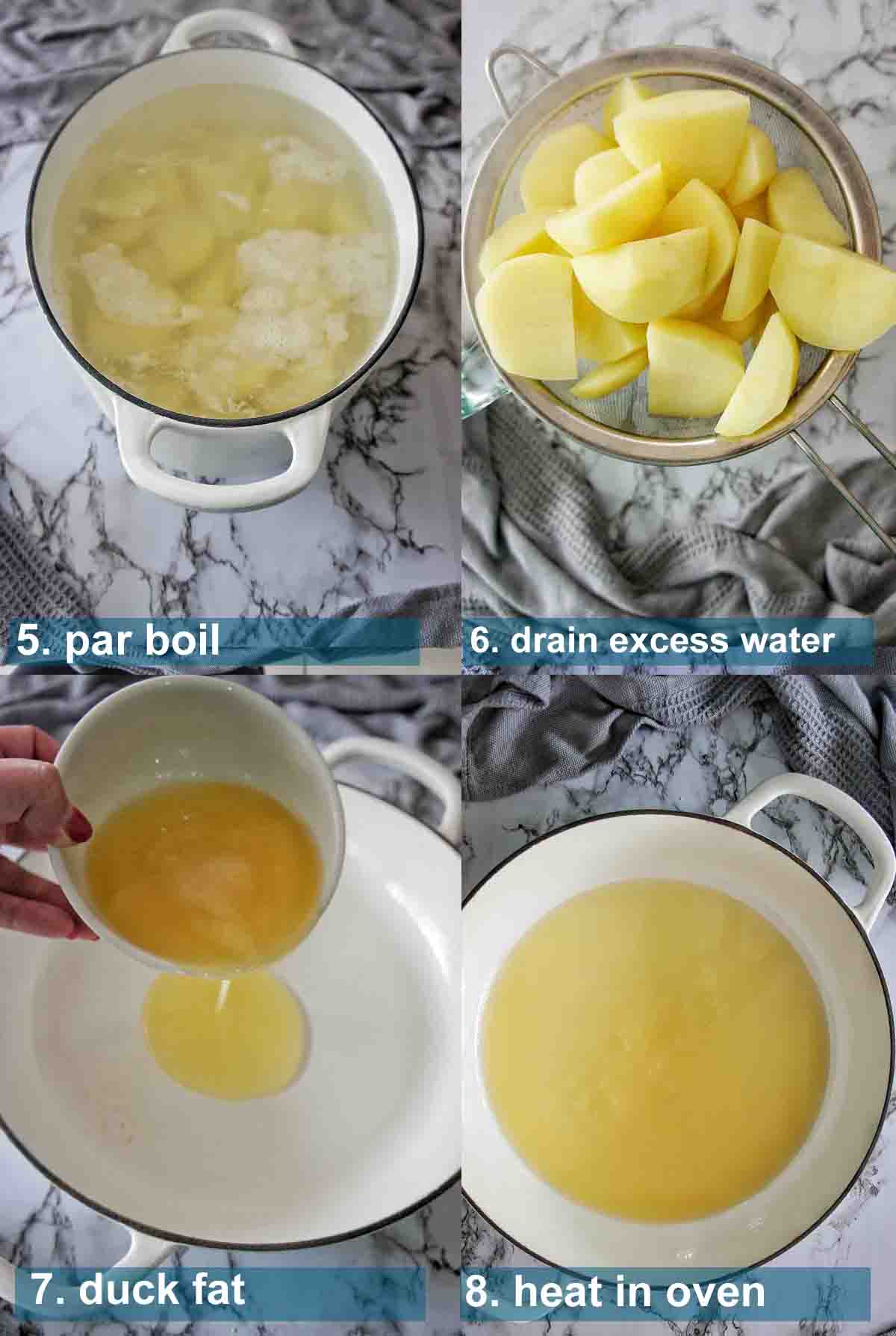 Duck Fat Roast Potatoes | Sweet Caramel Sunday
