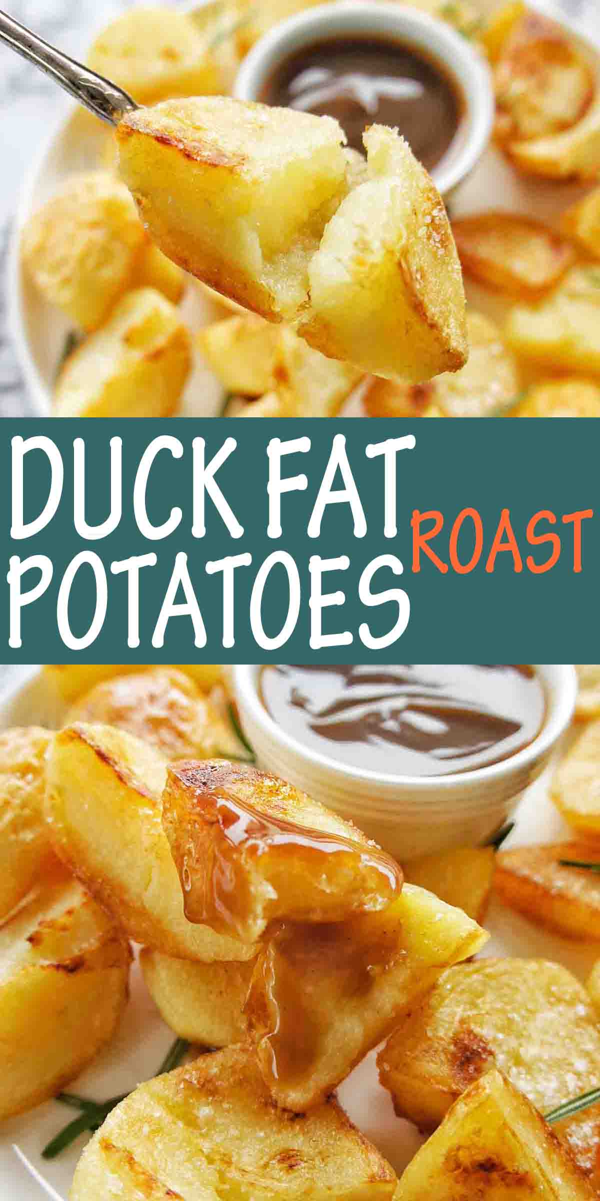 Duck Fat Roast Potatoes Sweet Caramel Sunday