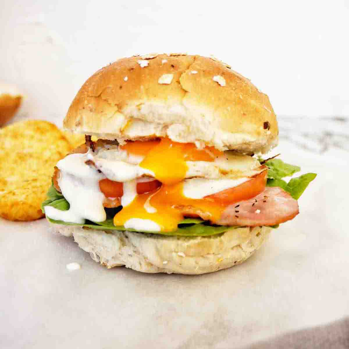 Fried Egg Burger - Sunday Supper Movement