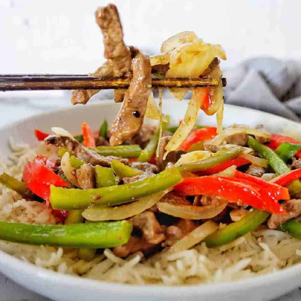 Garlic Pepper Beef Sweet Caramel Sunday