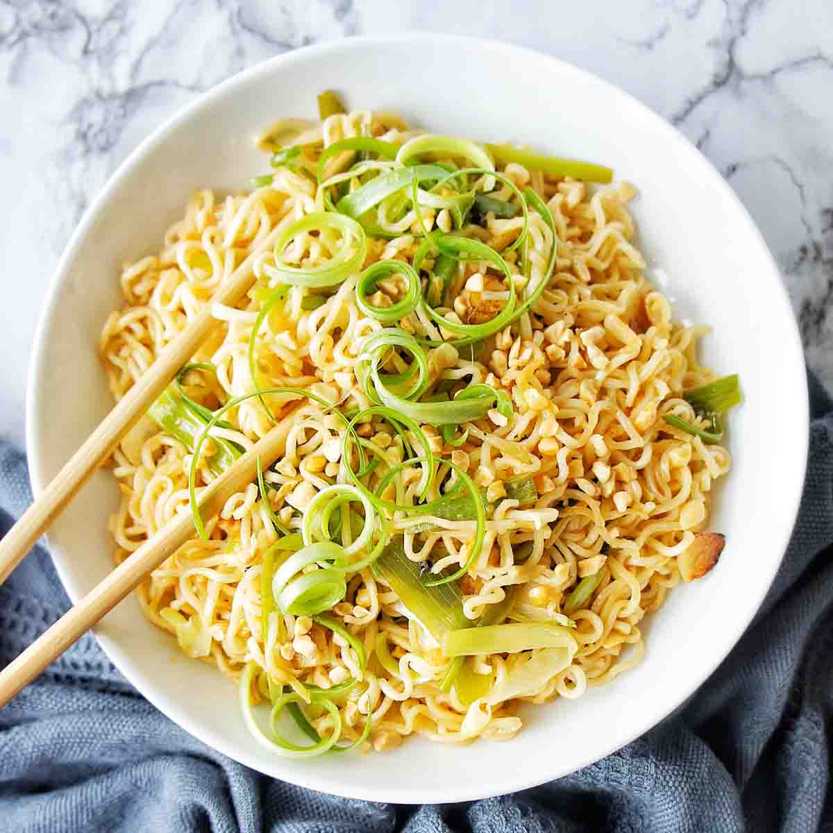 Ginger Scallion Noodles Sweet Caramel Sunday