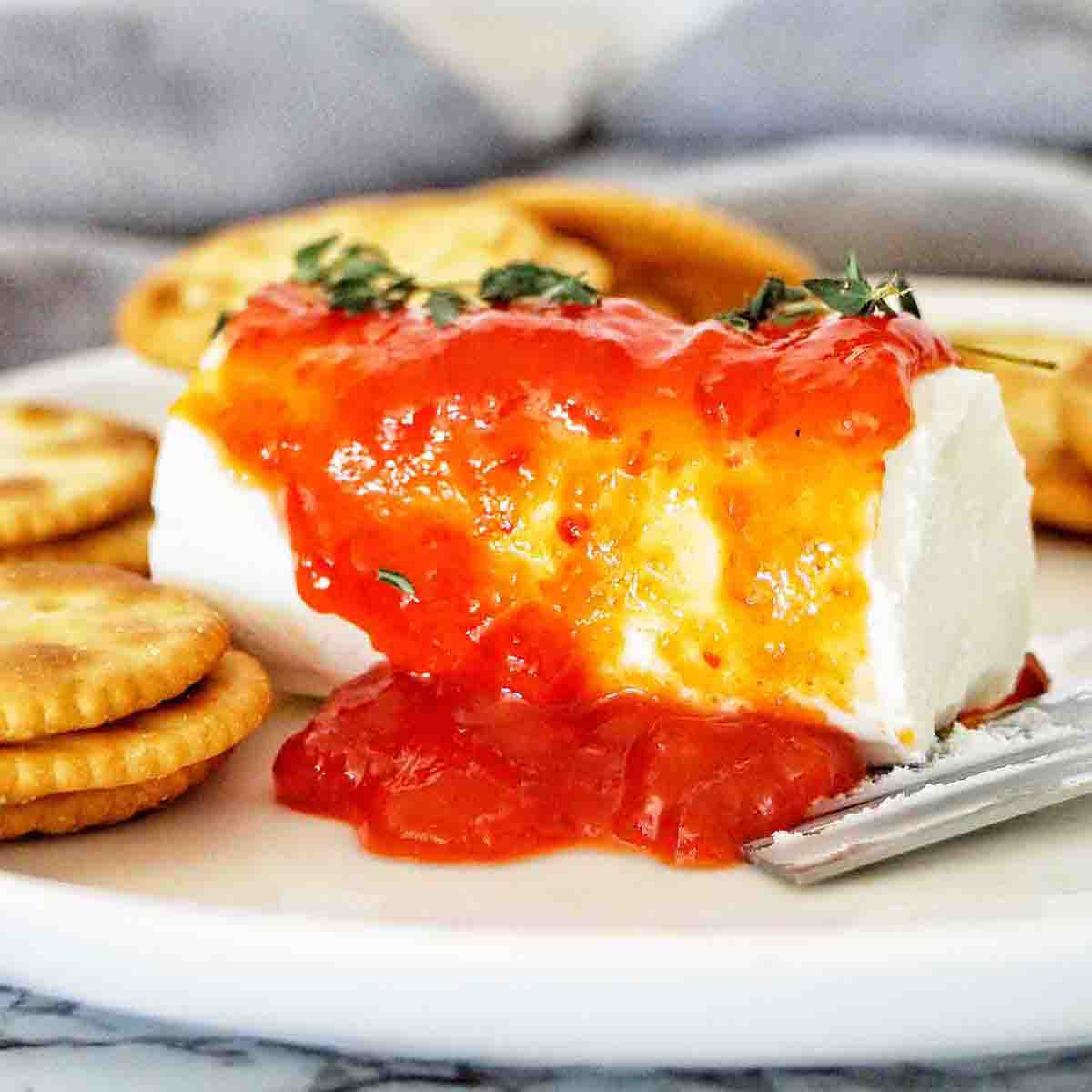 Goat Cheese Log Sweet Caramel Sunday