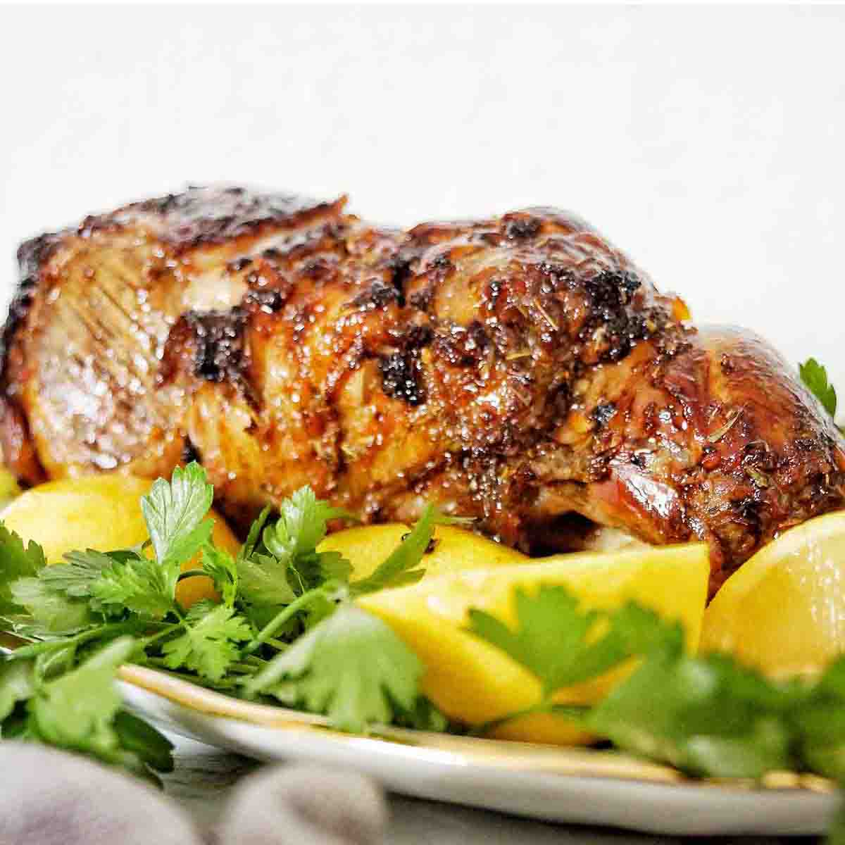 Greek Leg Of Lamb - Sweet Caramel Sunday