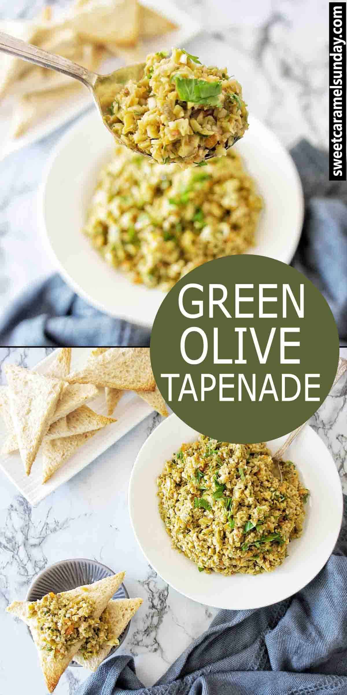 Easy Green Olive Tapenade 