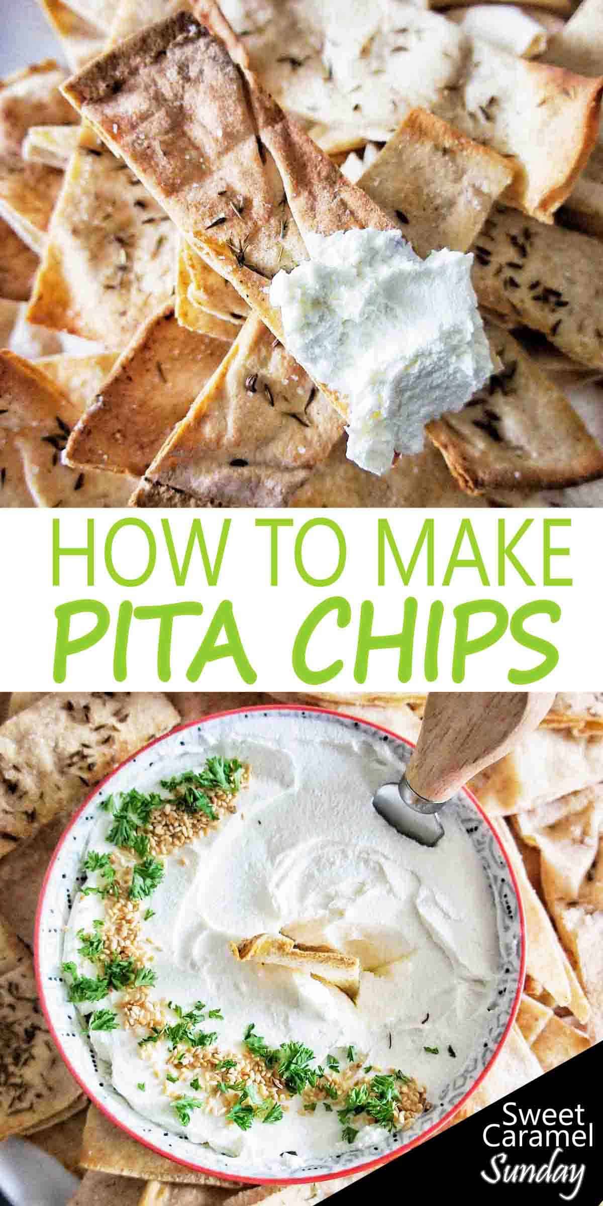 Easy Homemade Pita Chips Sweet Caramel Sunday