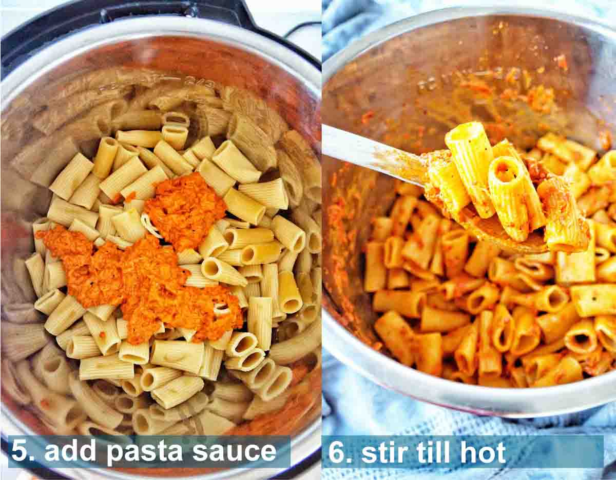 Instant Pot Rigatoni with Jar Sauce (in 2 Easy Steps) Sweet Caramel