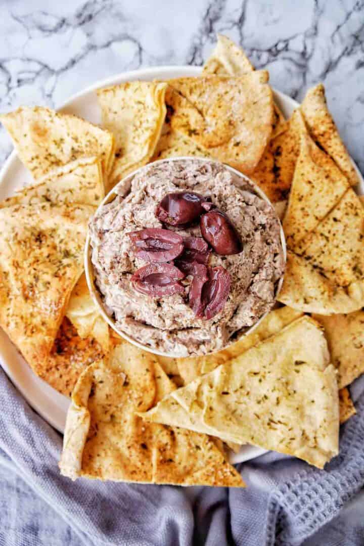 Kalamata Olive Dip (with 5 easy ingredients!) Sweet Caramel Sunday