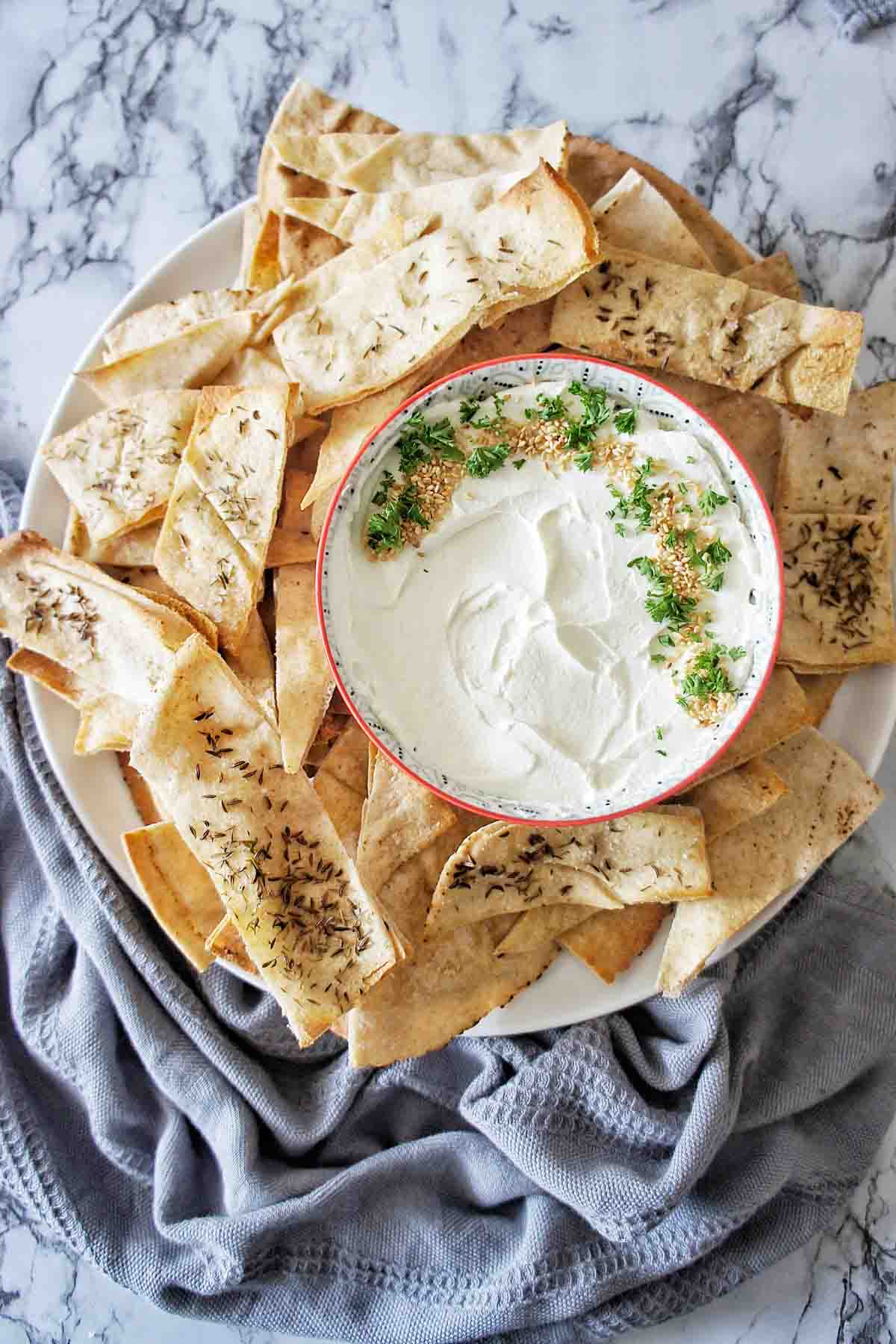 Labneh Dip Sweet Caramel Sunday