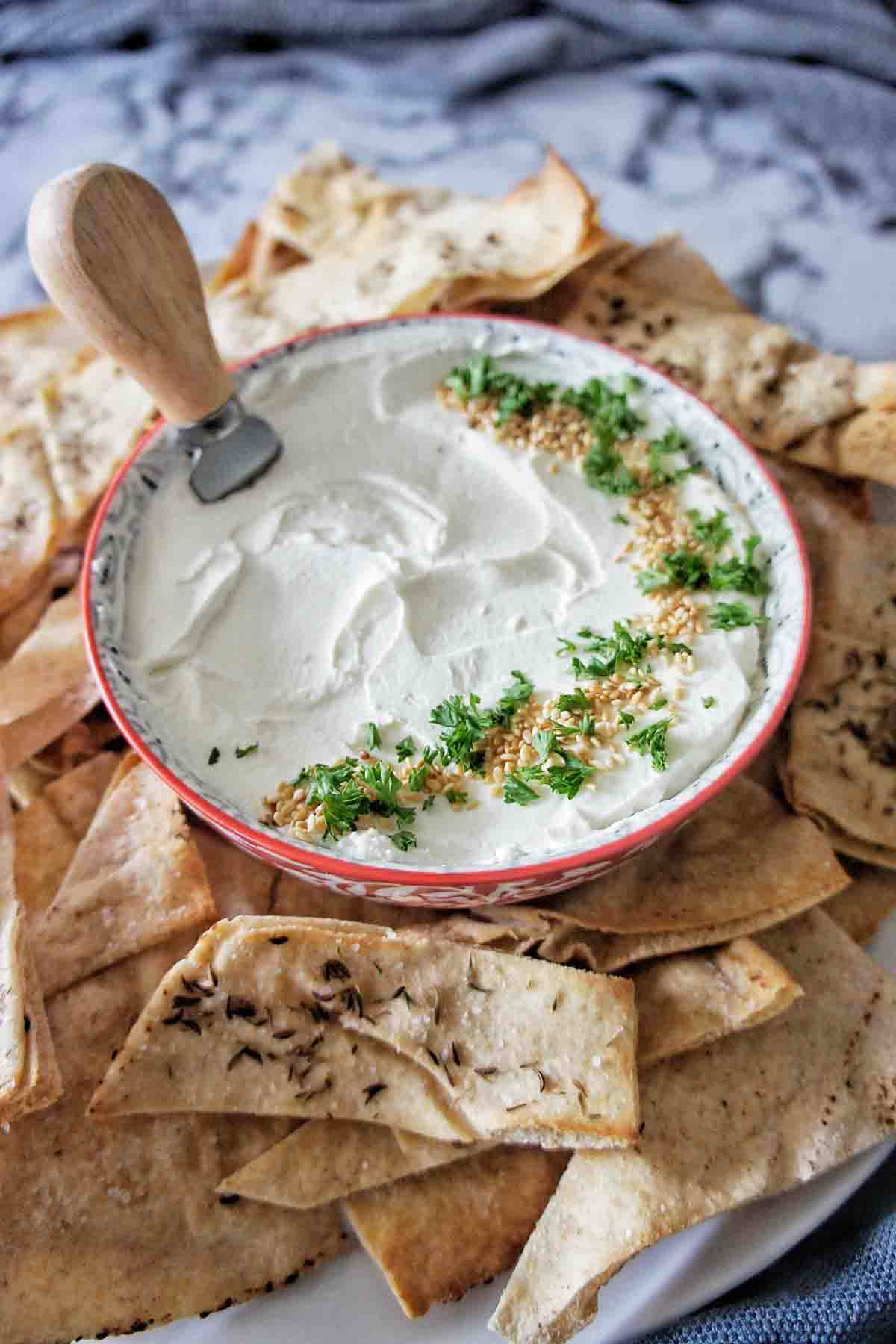Labneh Dip Sweet Caramel Sunday