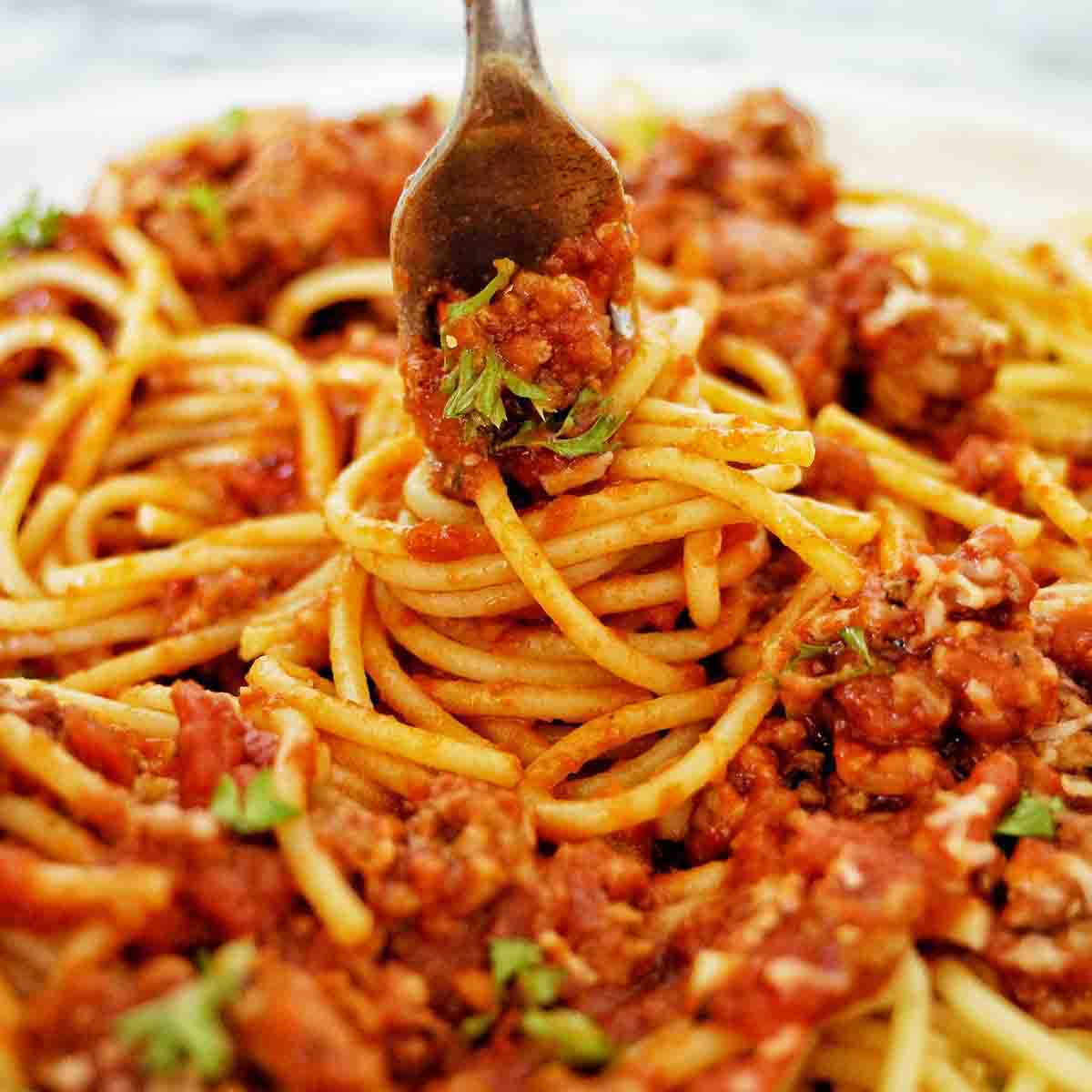 Lamb Bolognese (Easy Recipe) - Sweet Caramel Sunday