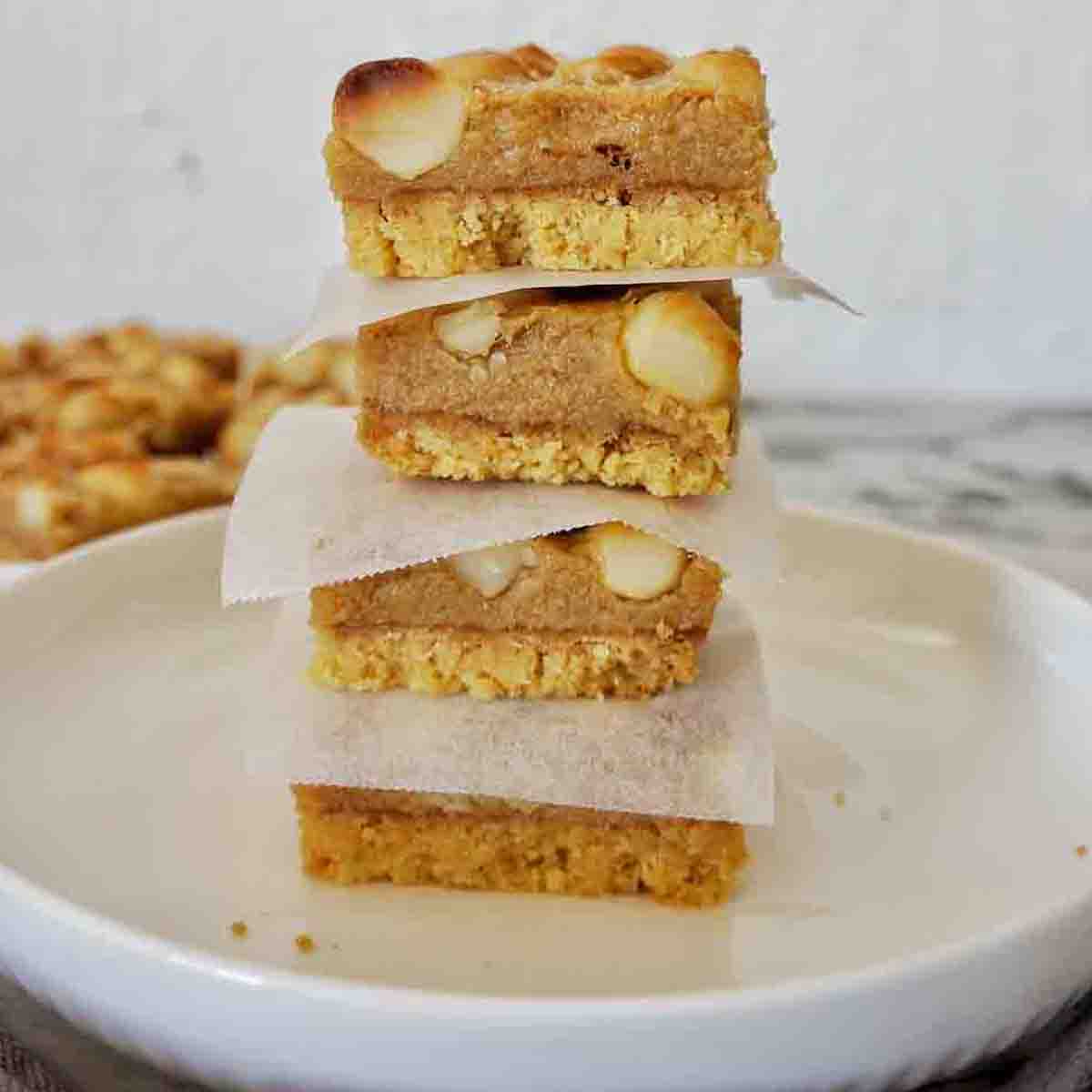 Macadamia Caramel Slice Sweet Caramel Sunday
