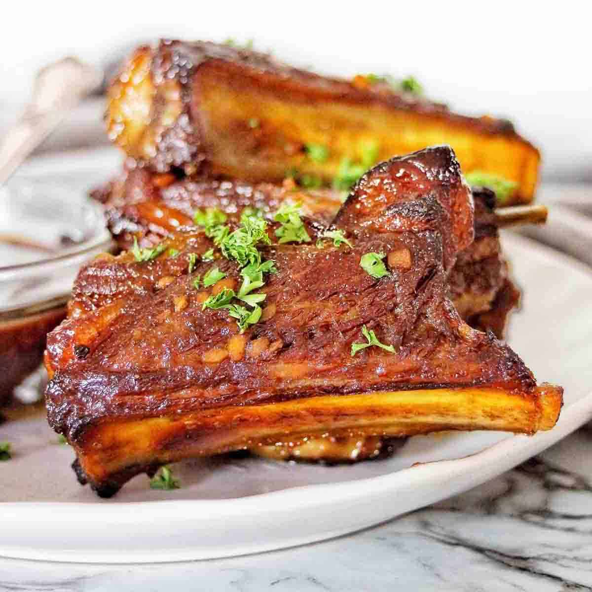 Marinated Lamb Ribs VIDEO Sweet Caramel Sunday
