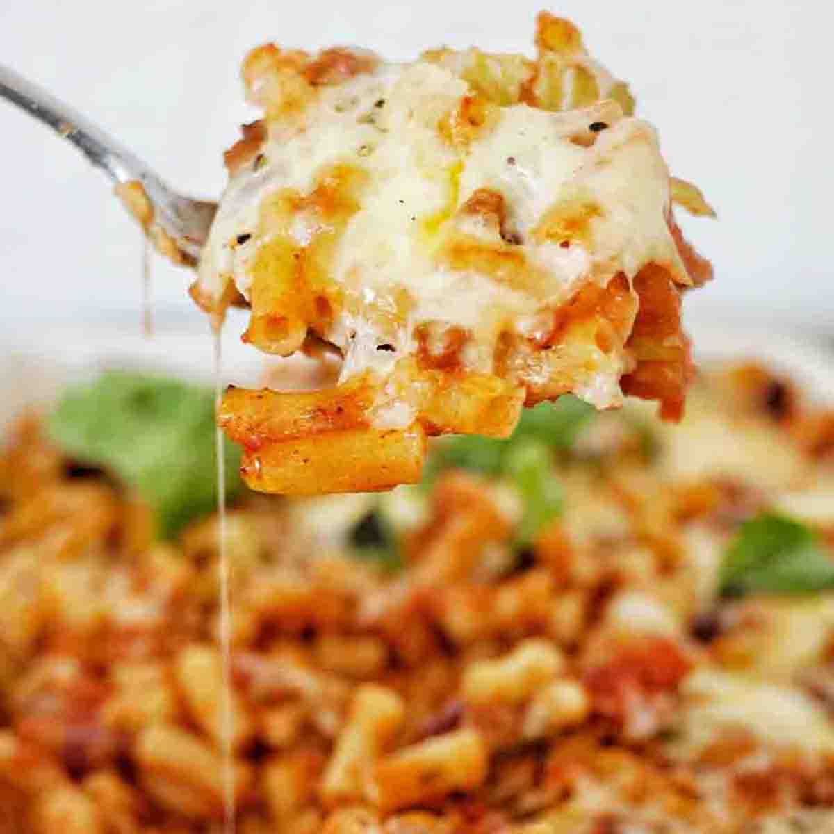 Easy Beef Mince Pasta Bake