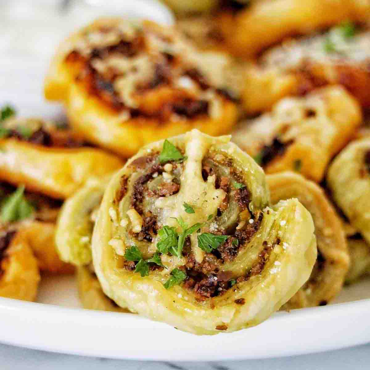 Pesto Pinwheels Sweet Caramel Sunday