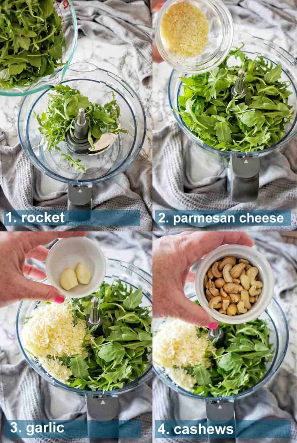 Rocket and Cashew Pesto Sweet Caramel Sunday