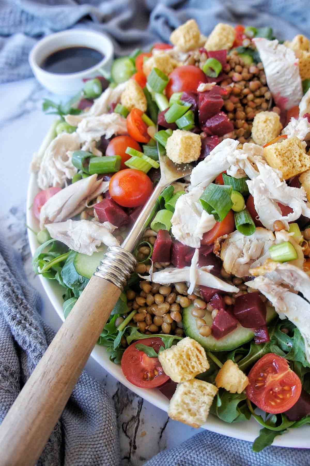 Roast Chicken Salad | Sweet Caramel Sunday