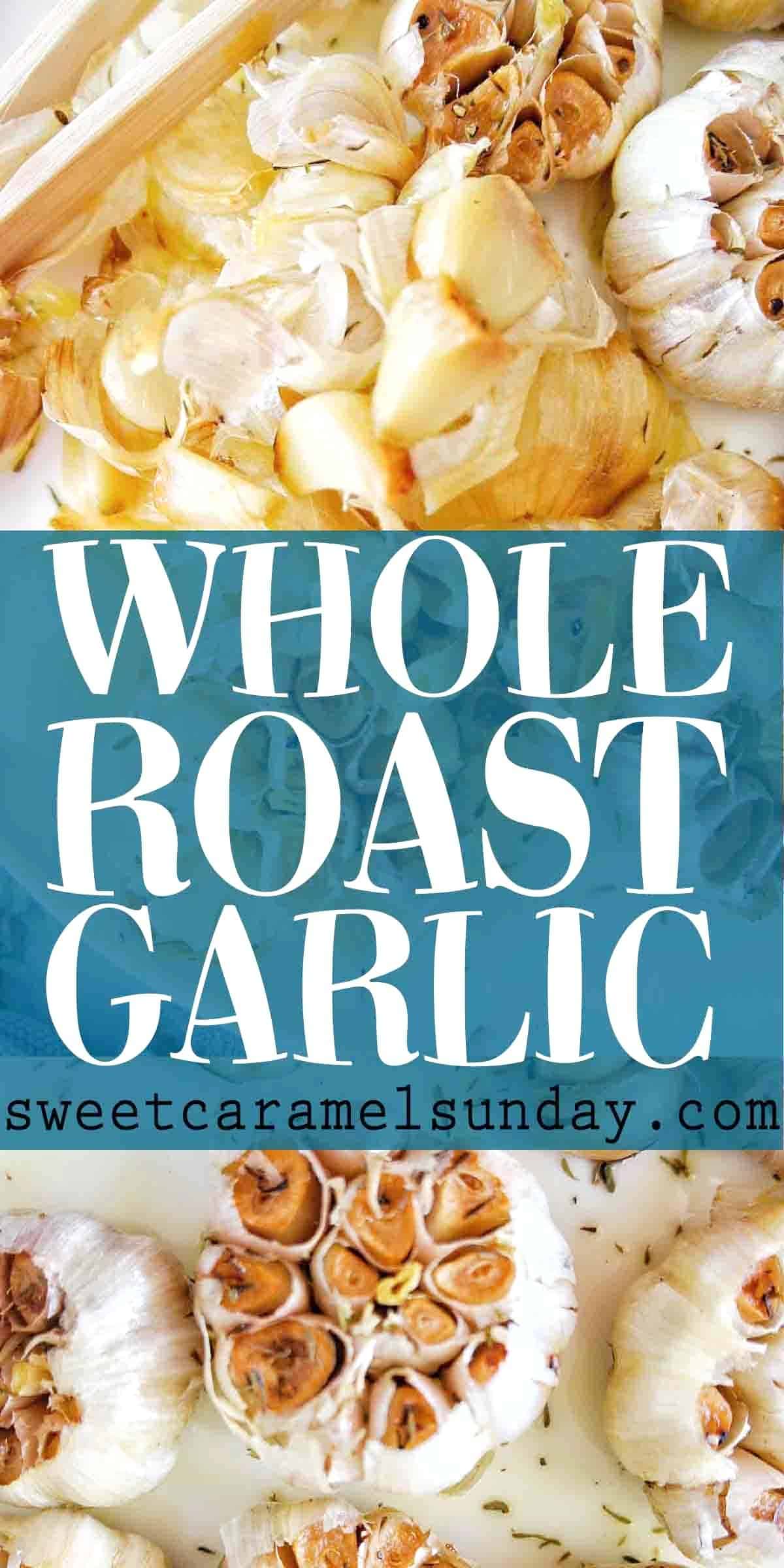 Whole Roasted Garlic Sweet Caramel Sunday